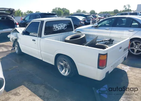 1993 Mazda B2200 Short Bed из США, поврежденный, VIN JM2UF1132P0370659